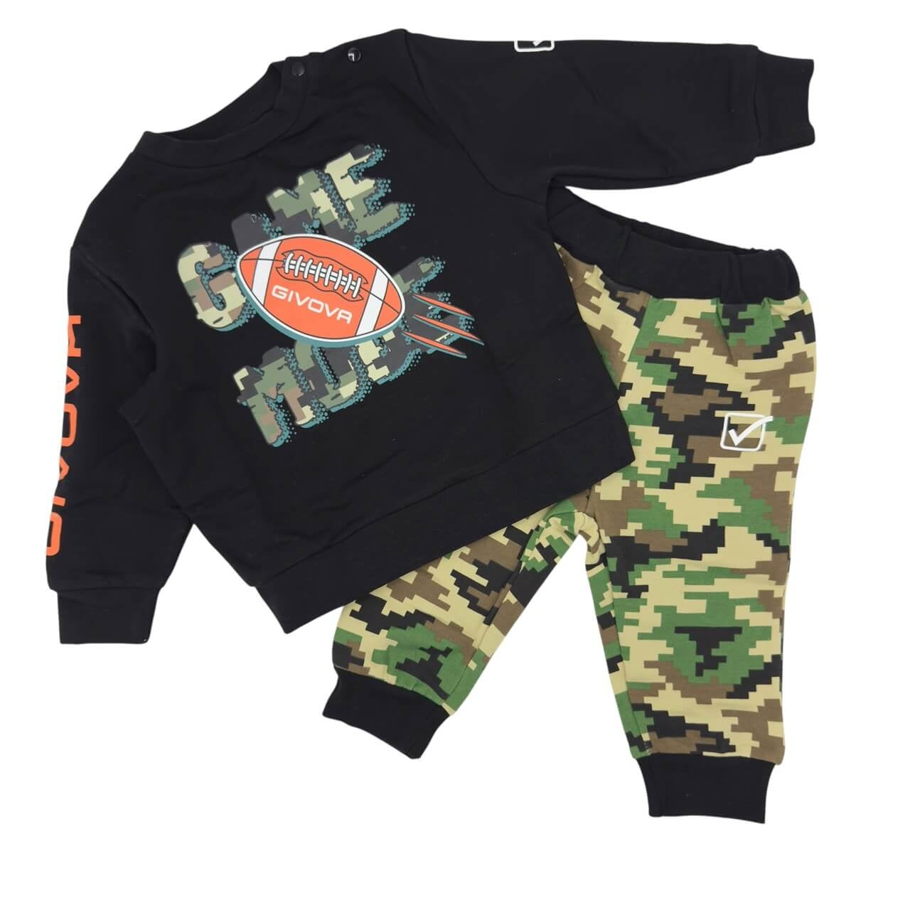 Tuta Felpata Givova Neonato