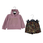 Plüschiges Baby-Mädchen-Outfit