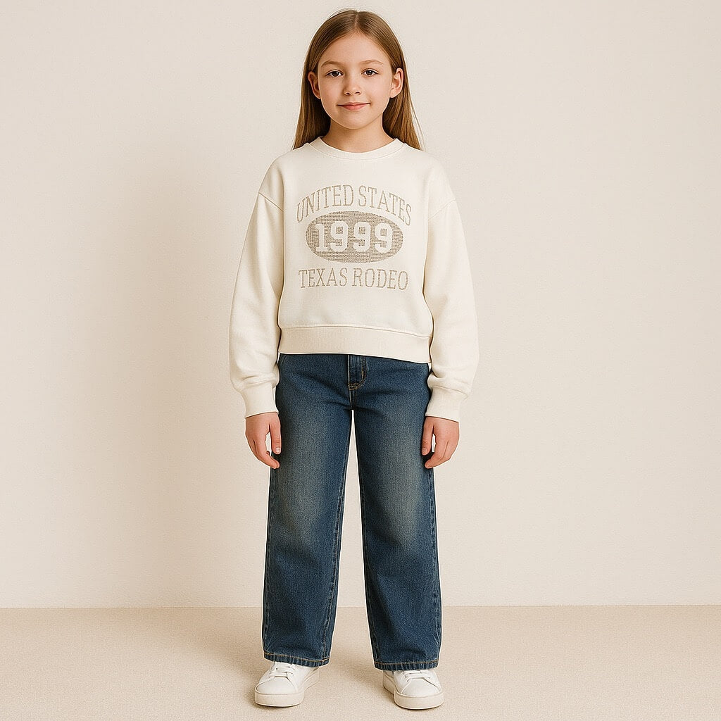 Felpa Bimba Invernale Kitty Kiss