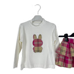 Plüschiges Baby-Mädchen-Outfit