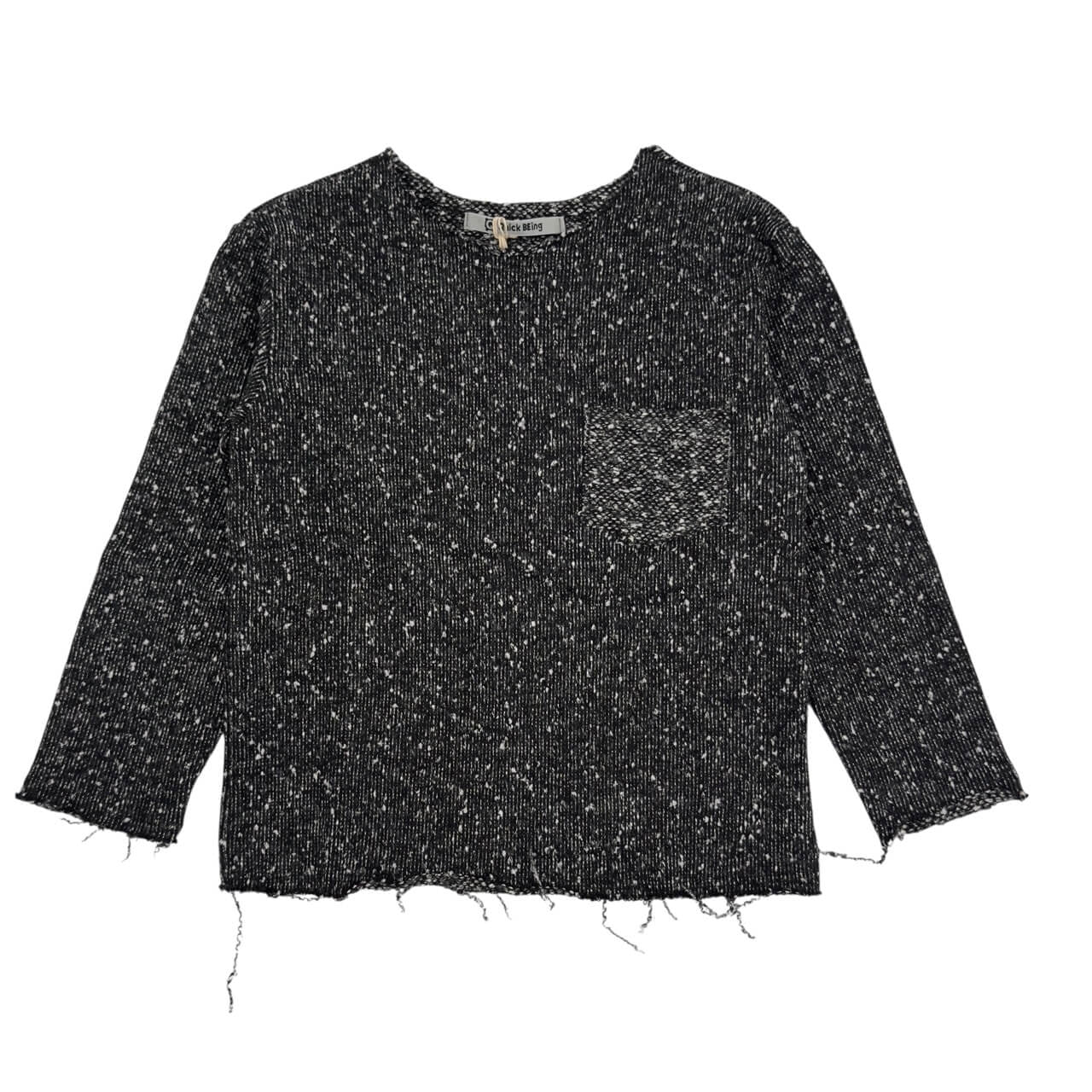 Leichter Sweatshirt für Babys Quick Being T-Shirt-Effekt