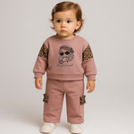 Winter-Baby-Mädchen-Outfit