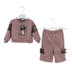 Winter-Baby-Mädchen-Outfit