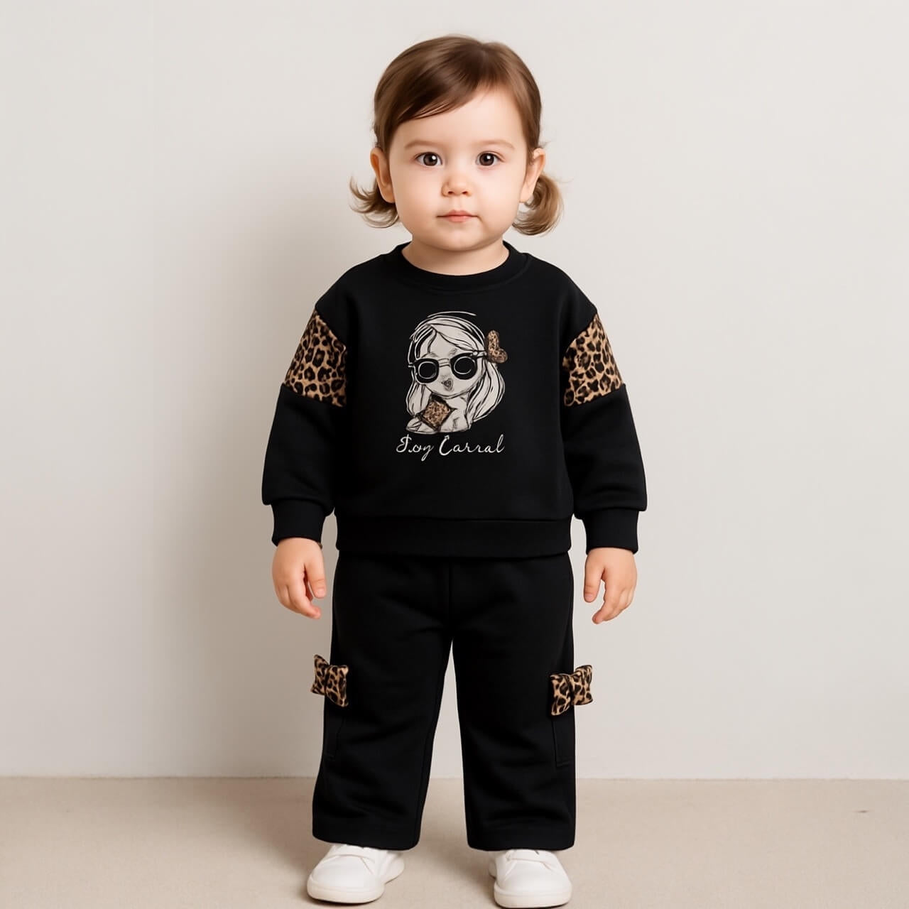 Winter-Baby-Mädchen-Outfit