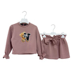 Winter-Baby-Mädchen-Outfit