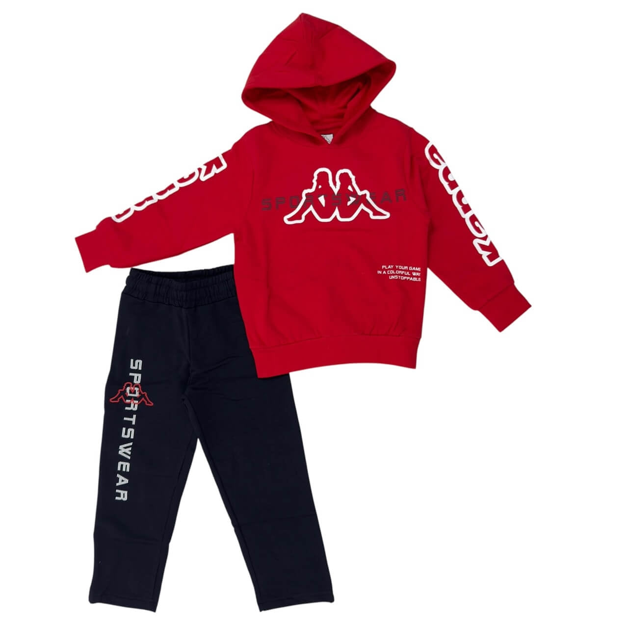 Kappa Sweatshirt-Trainingsanzug