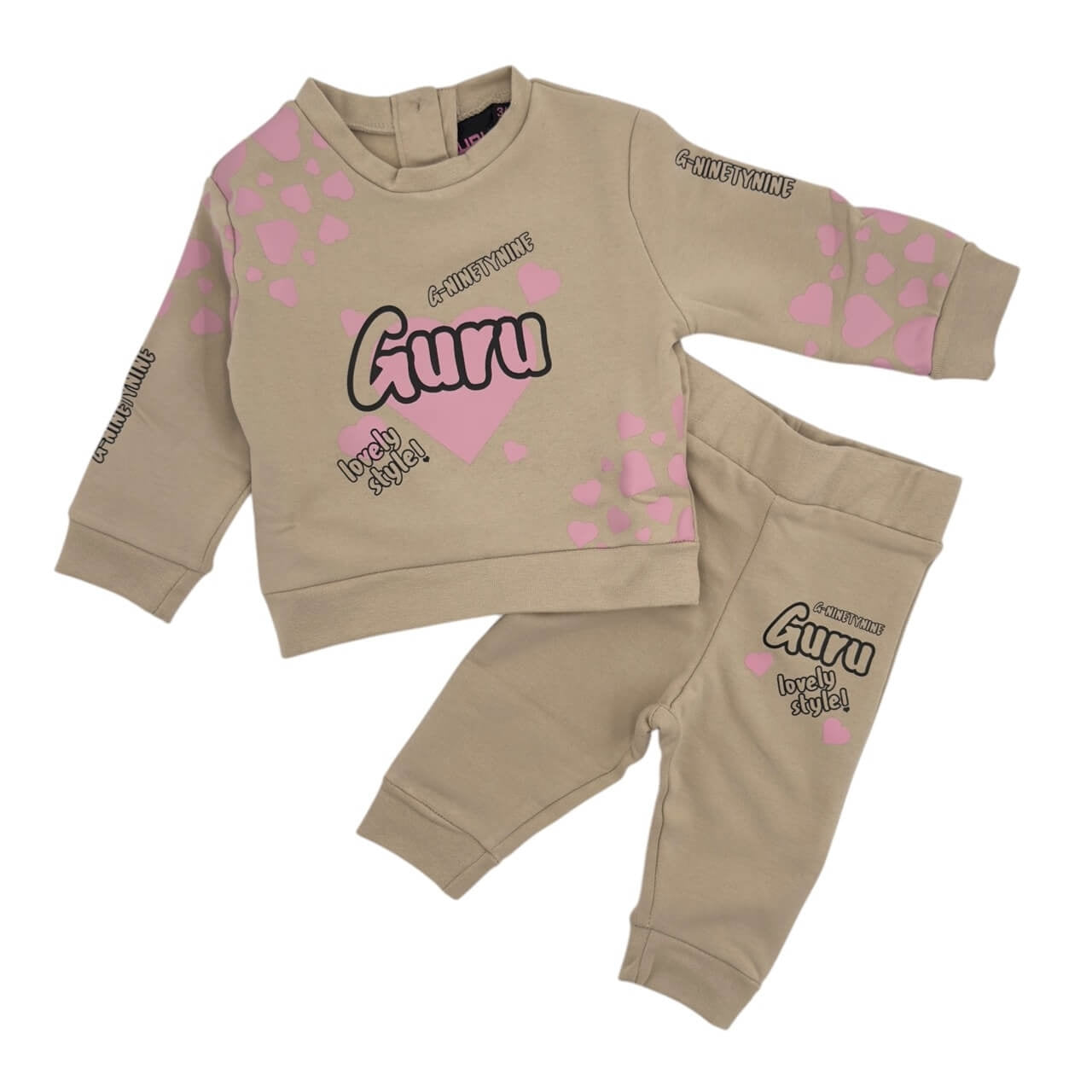 Guru Baby-Mädchen-Sweatshirt-Trainingsanzug