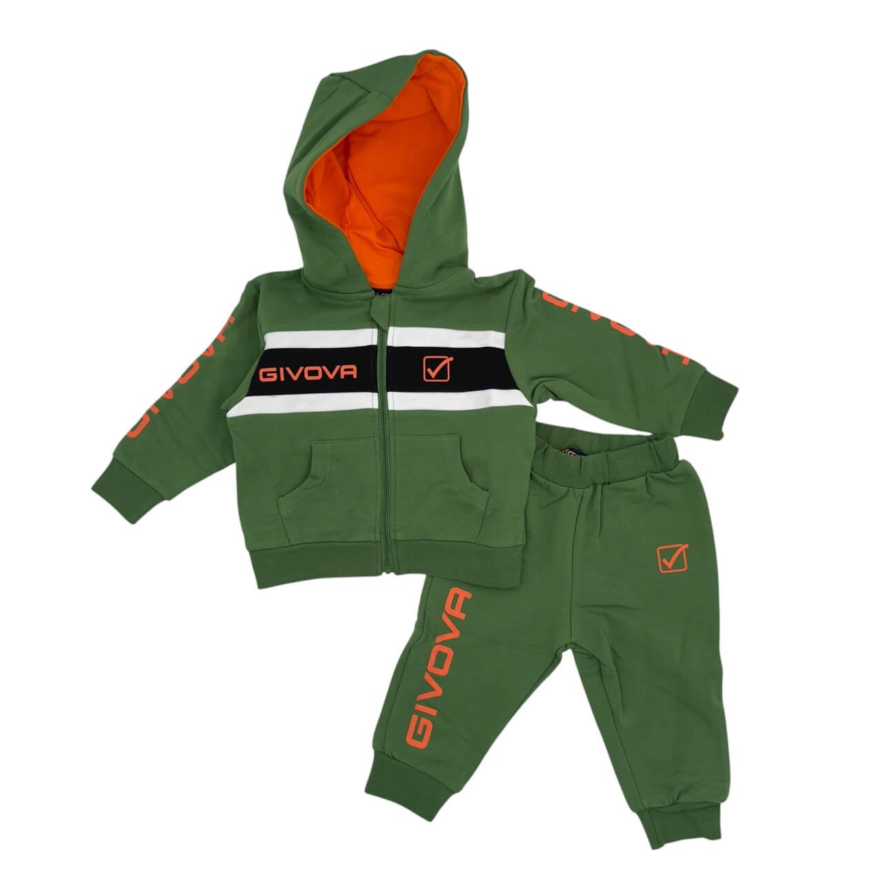 Tuta Felpata Givova Neonato