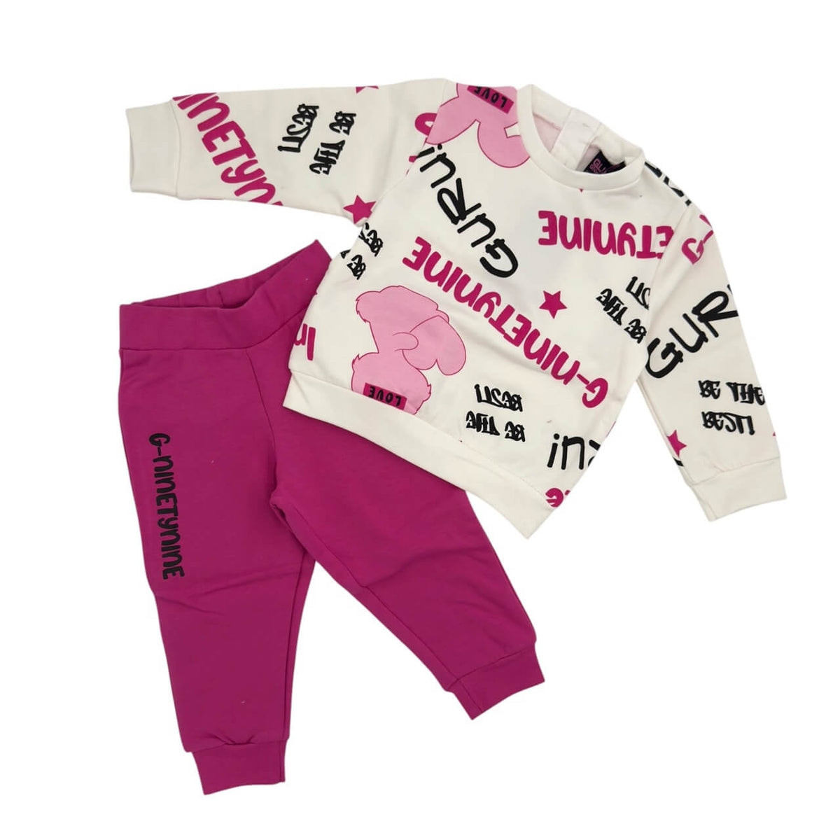 Guru Baby-Mädchen-Sweatshirt-Trainingsanzug