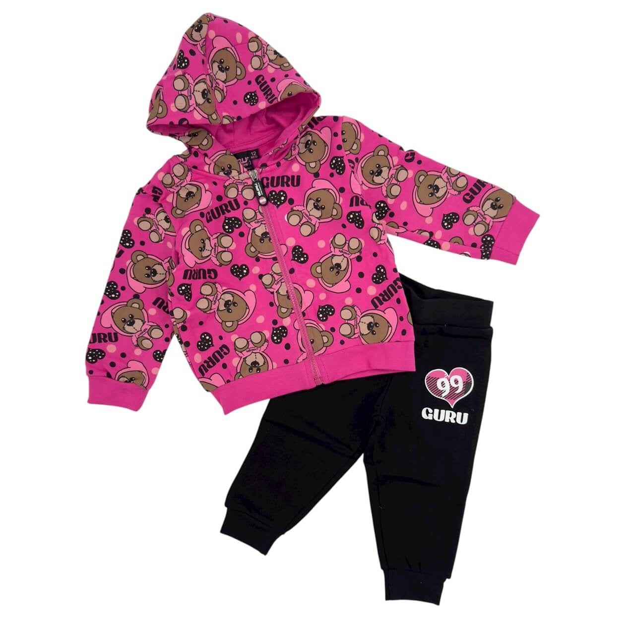 Guru Baby-Mädchen-Sweatshirt-Trainingsanzug