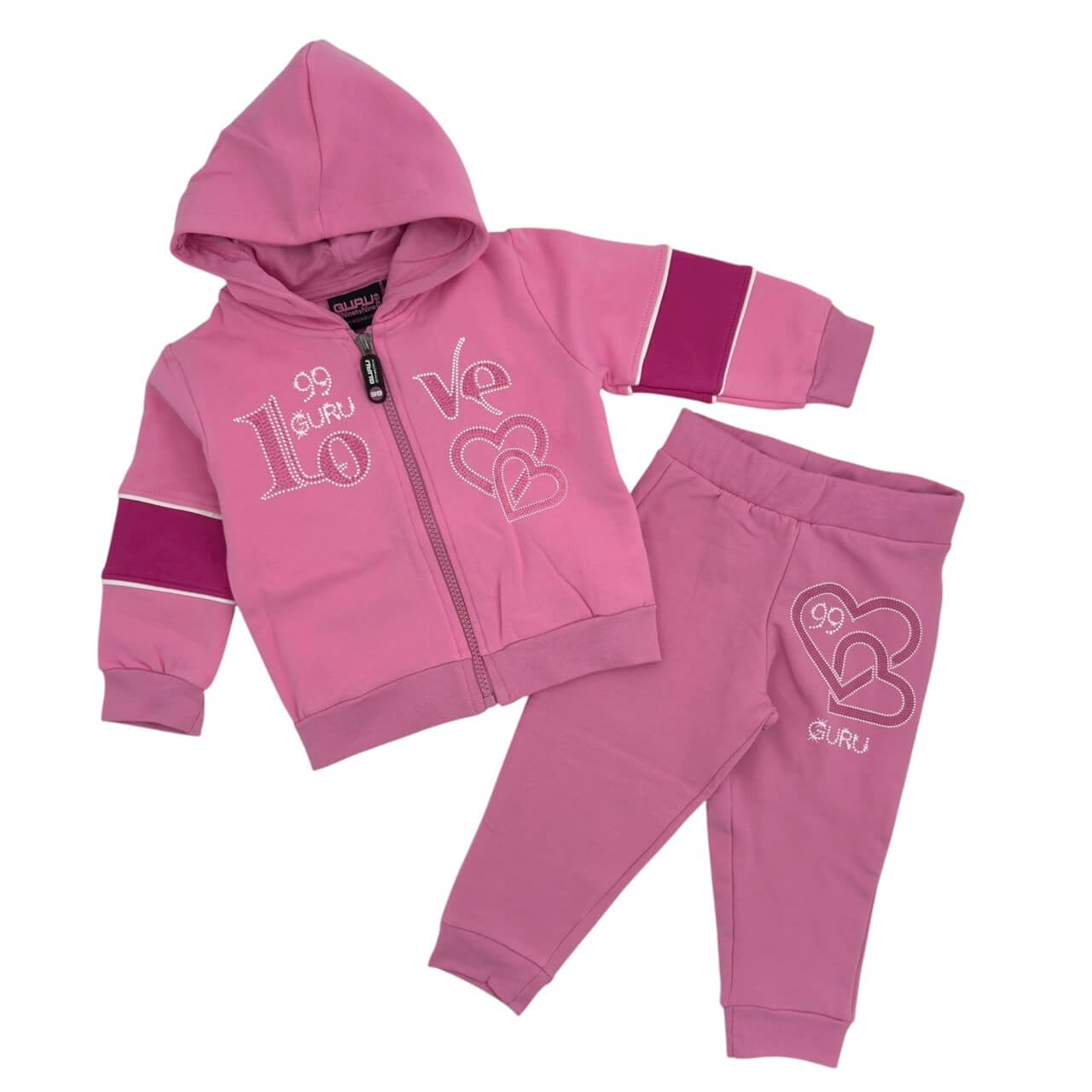 Guru Baby-Mädchen-Sweatshirt-Trainingsanzug