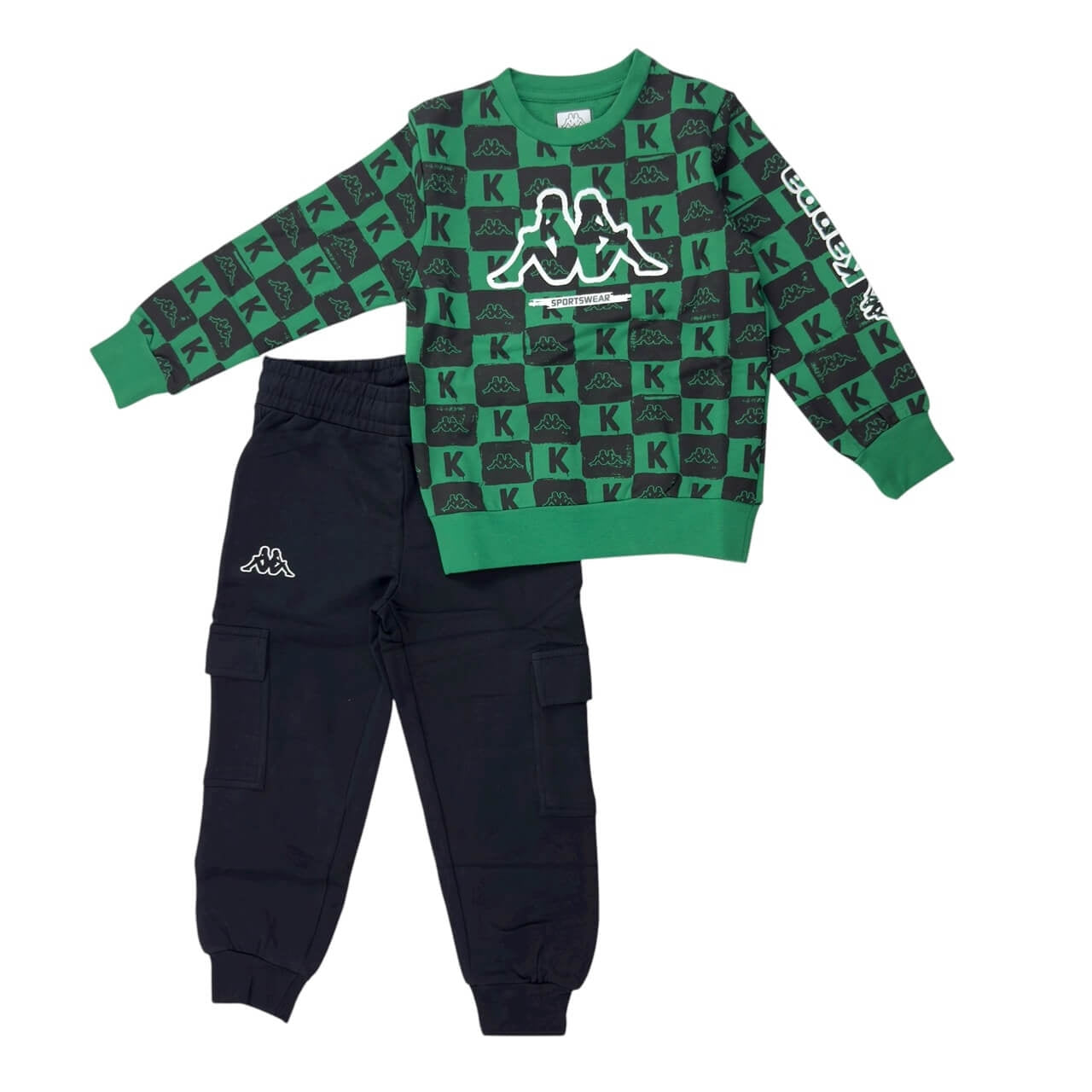 Kappa Sweatshirt-Trainingsanzug