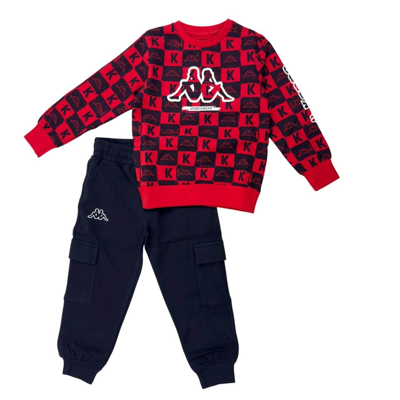 Kappa Sweatshirt-Trainingsanzug