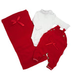 3-teiliges Woll-Set Melanie
