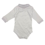 Strampelanzug aus Wolle plus Rollkragenpullover