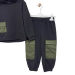 Baby-Overall mit Taschen aus Baumwolle