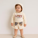 Winter-Baby-Mädchen-Outfit