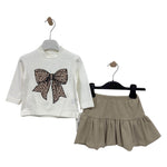 Plüschiges Baby-Mädchen-Outfit