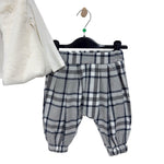 Babyset mit Fellbesatz
