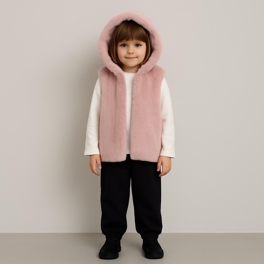 Komplettset Baby mit Fell
