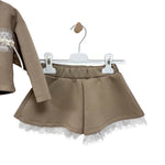Winter-Baby-Mädchen-Outfit