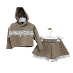 Winter-Baby-Mädchen-Outfit