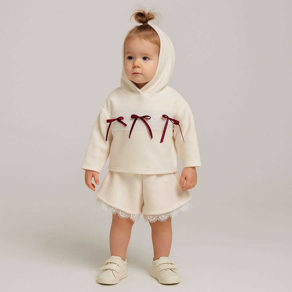 Winter-Baby-Mädchen-Outfit