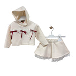 Winter-Baby-Mädchen-Outfit