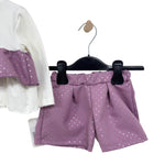 Plüschiges Baby-Mädchen-Outfit