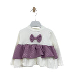 Plüschiges Baby-Mädchen-Outfit