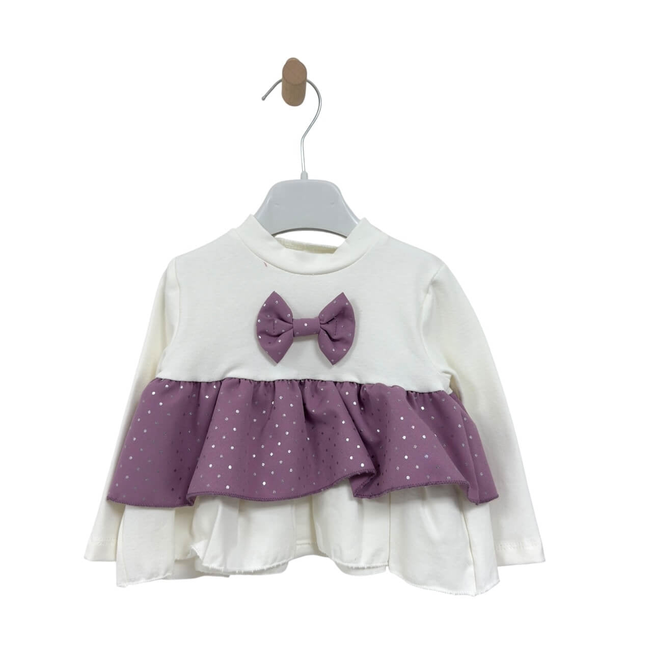 Plüschiges Baby-Mädchen-Outfit