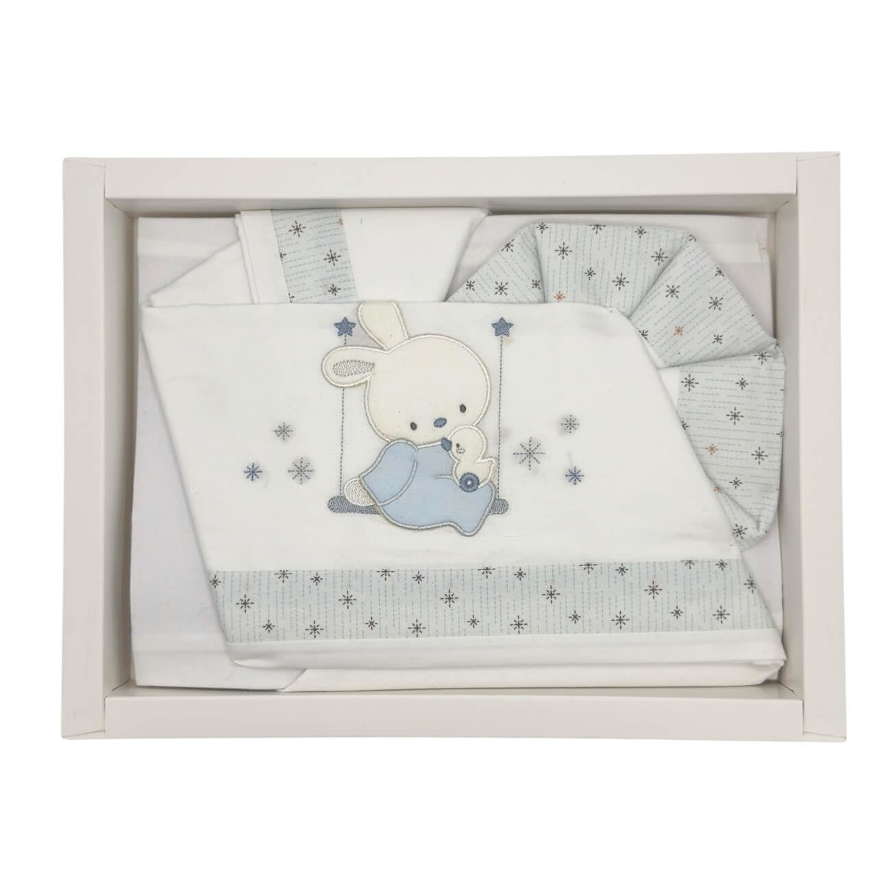 Komplettes Kinderbett Raupe 100% Baumwolle
