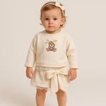 Winter-Baby-Mädchen-Outfit