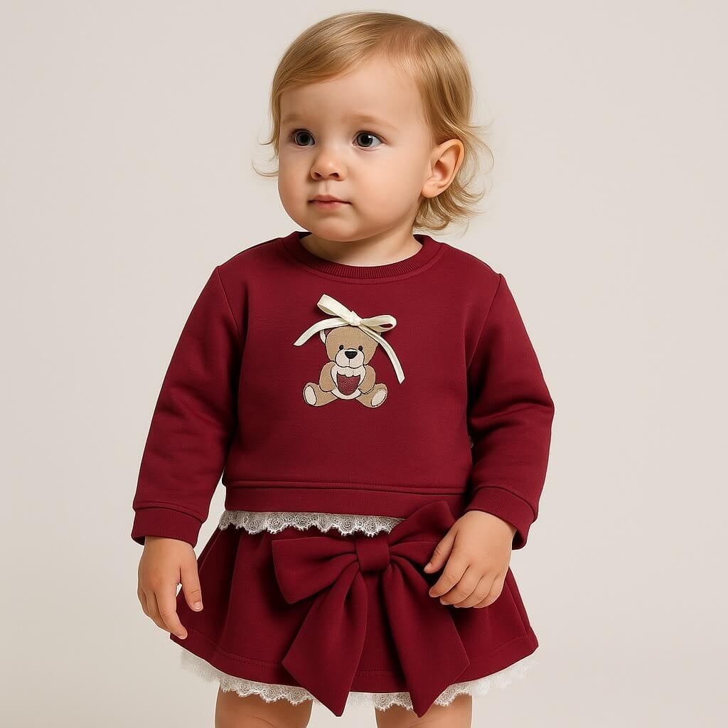 Winter-Baby-Mädchen-Outfit