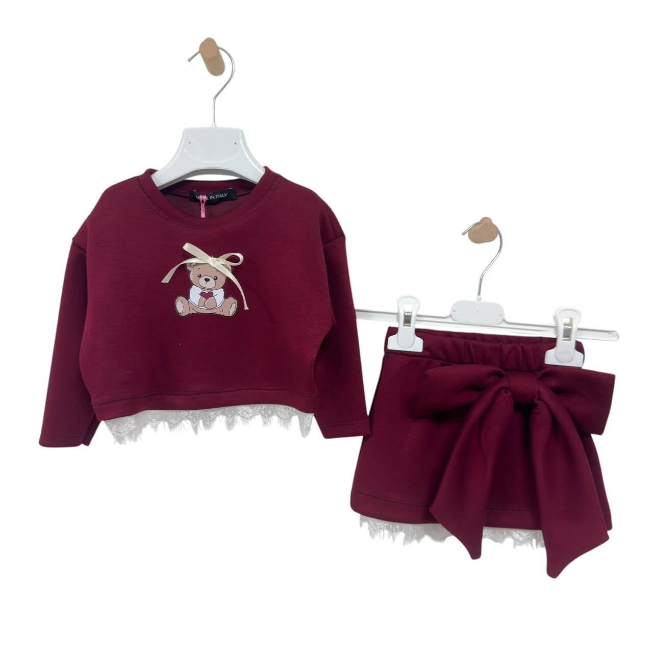 Winter-Baby-Mädchen-Outfit