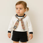 Winter-Baby-Mädchen-Outfit