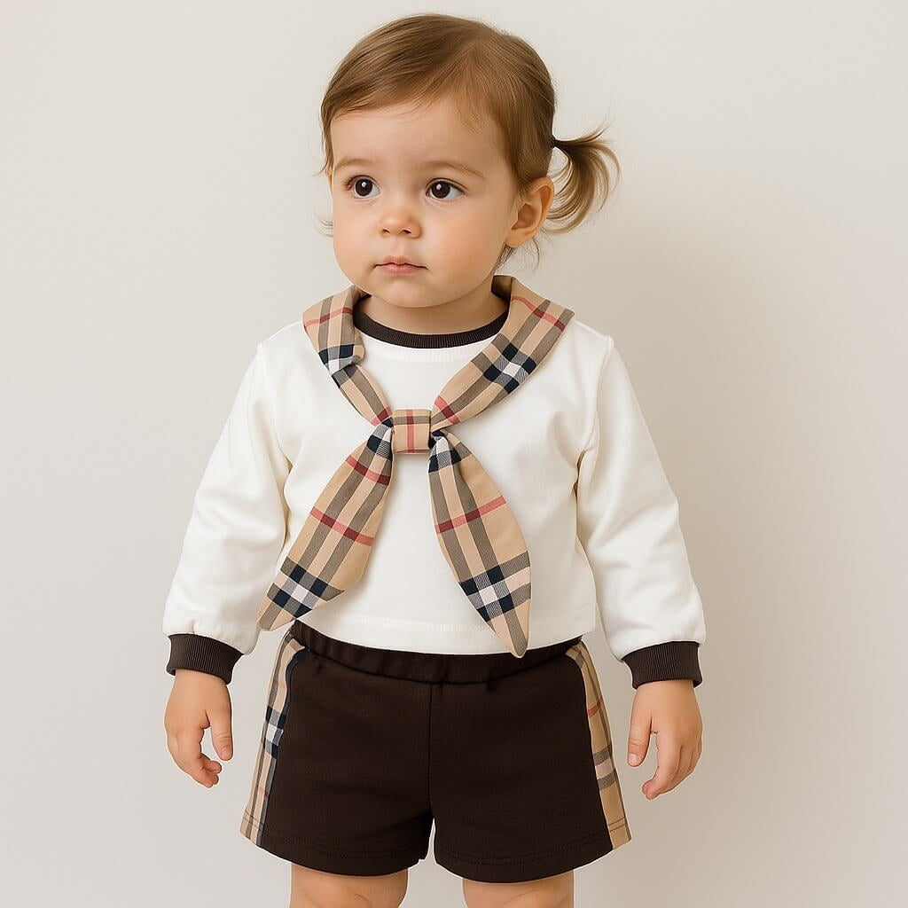 Winter-Baby-Mädchen-Outfit
