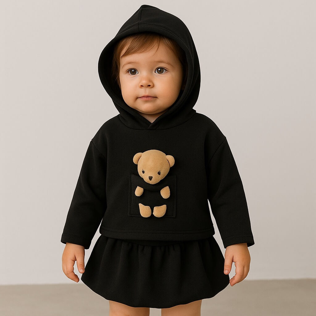 Winter-Baby-Mädchen-Outfit