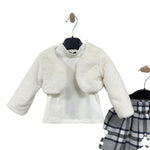 Babyset mit Fellbesatz
