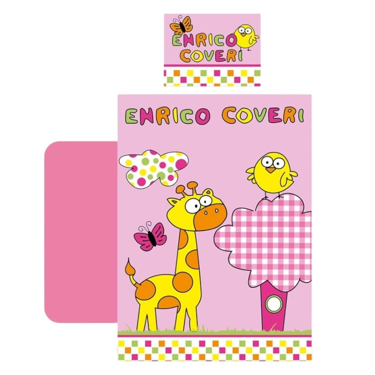 Komplettes Set Kinderwagen Enrico Coveri 100% Baumwolle