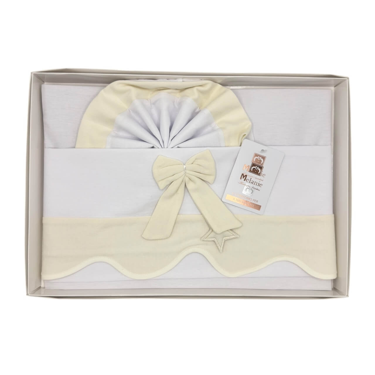 Completo Culla/Lettino Melanie 100% Cotone