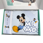 Komplettes Steppdecken-Set für Babybett mit Stoßschutz + Disney-Bettwäsche