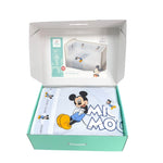 Komplettes Steppdecken-Set für Babybett mit Stoßschutz + Disney-Bettwäsche