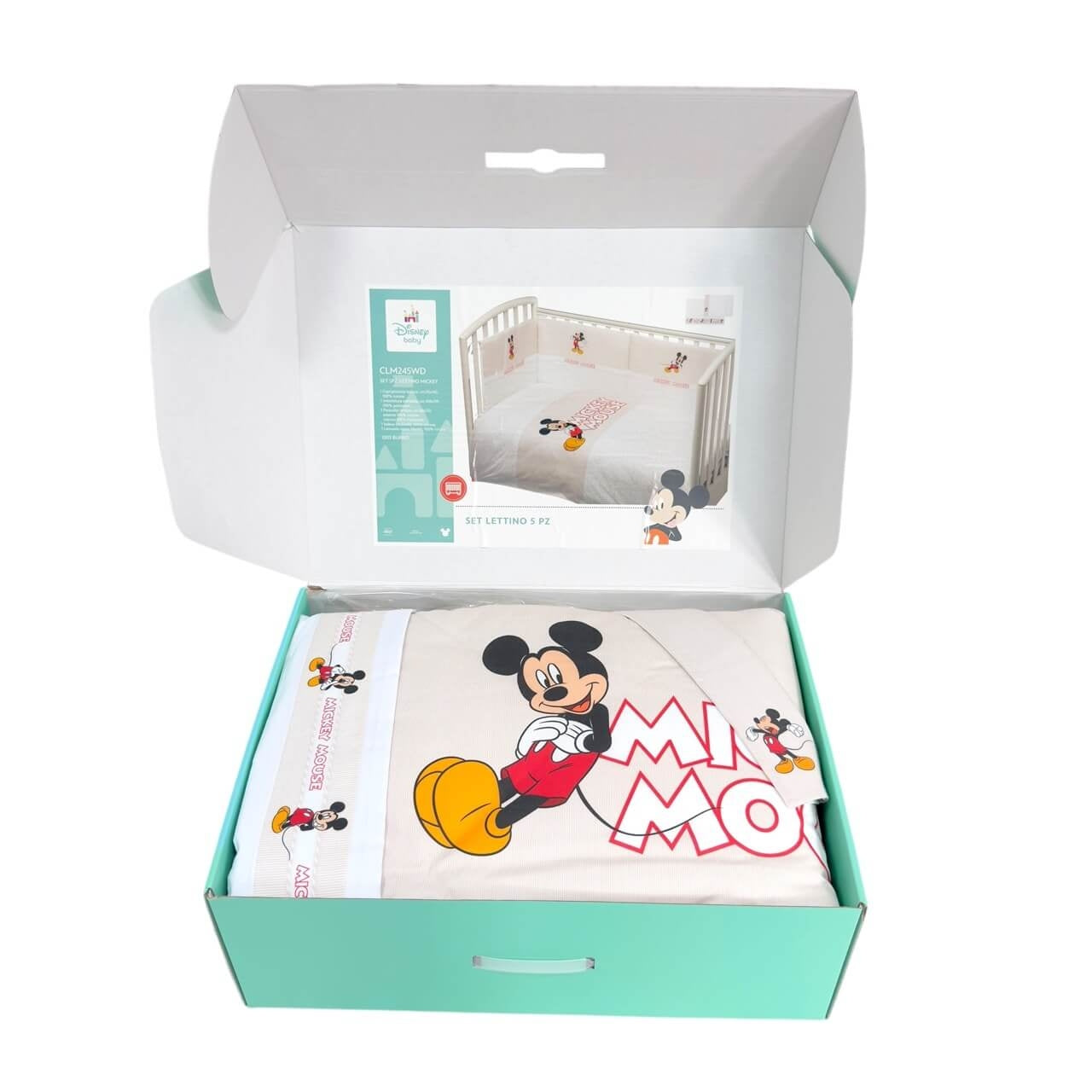 Bettdecken-Set für Kinderbett mit Nestchen + Disney Bettwäsche