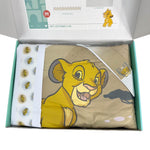 Komplettes Steppdecken-Set für Babybett mit Nestchen + Disney-Bettwäsche