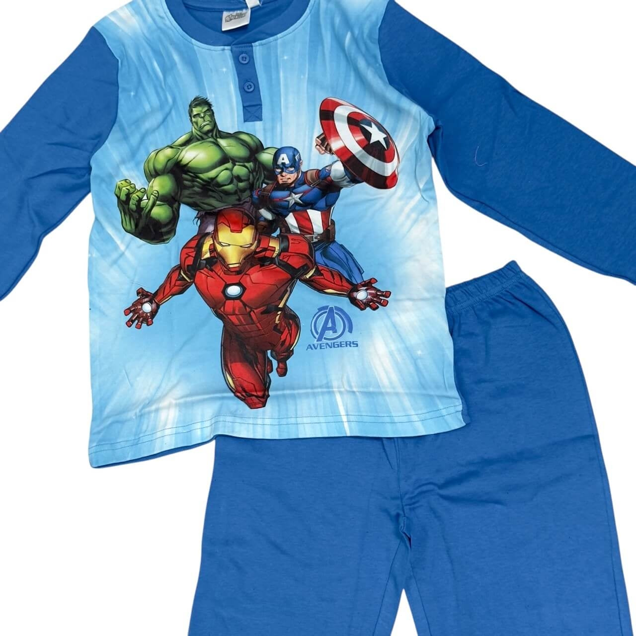 Pigiama in Caldo Cotone Avengers