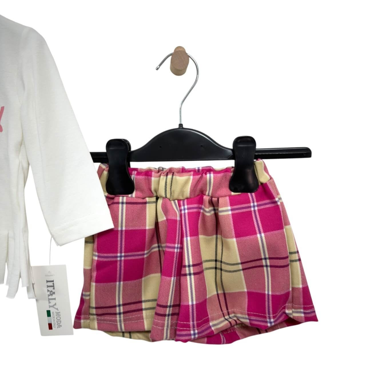 Plüschiges Baby-Mädchen-Outfit