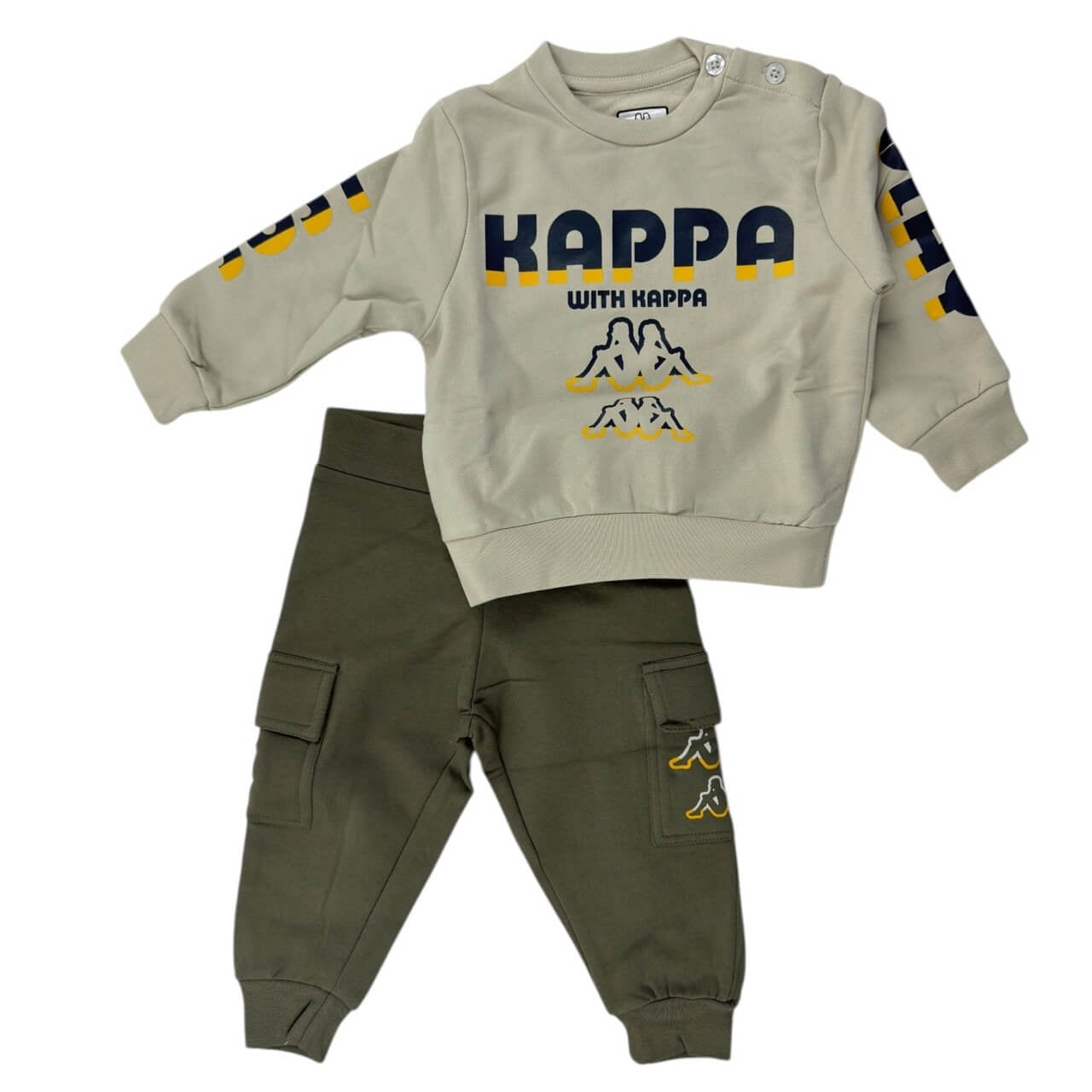 Kappa Neugeborenen-Sweatshirt-Trainingsanzug