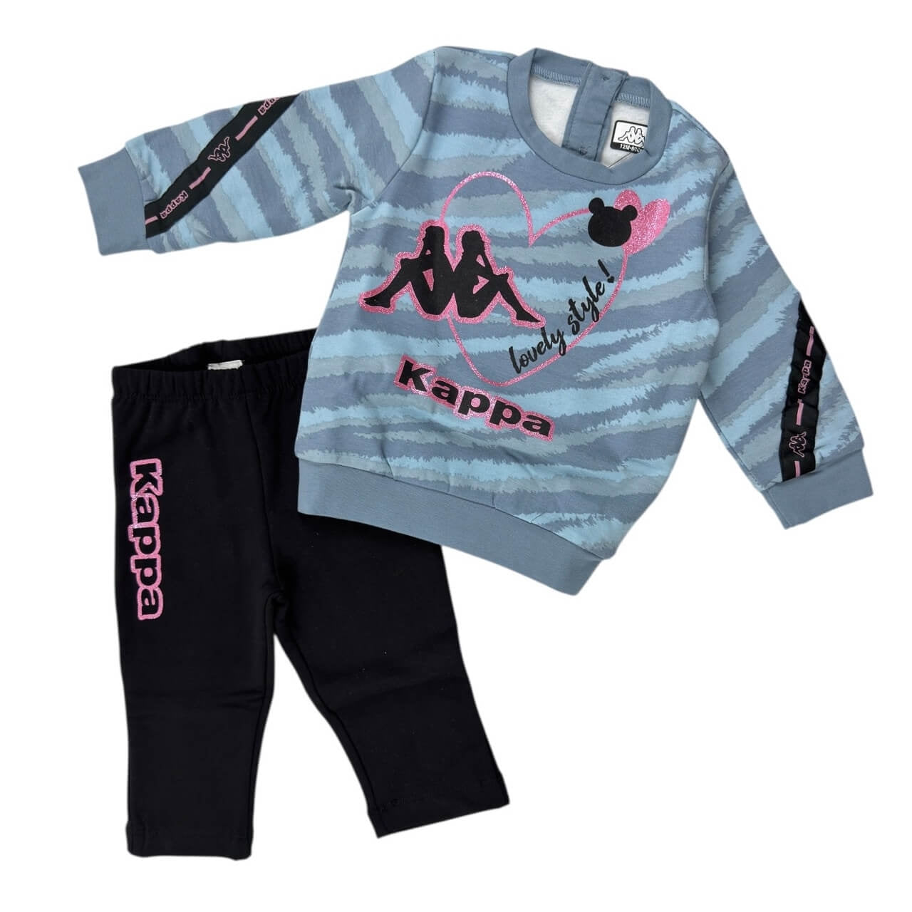 Neugeborenen-Kappa-Sweatshirt-Trainingsanzug