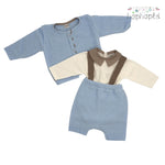 3-teiliges Set aus HopHoplà Loris Wolle